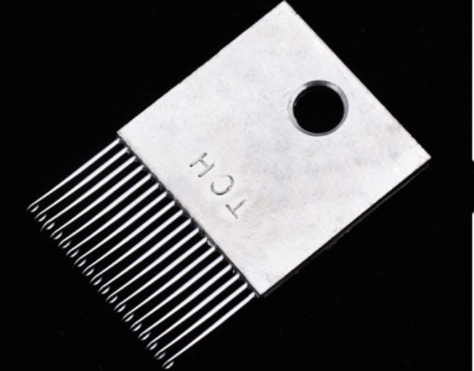 Warp Knitting Parts TCH 15 Guide Needle Karl Mayer Knitting Needle Block